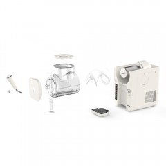 Rohnson R-5650 Soft n Serve Παγωτομηχανή 1.6lt Λευκή